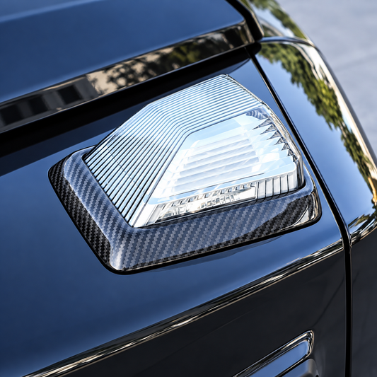 Prepreg Carbon Fiber Turn Signal Light Covers for Mercedes Benz G Wagon W464 G63 G550 G500