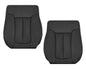 2009 - 2014 Ford F-150 Lariat Replacement Perforated Genuine Leather / Synthetic Leather Seat Cover In Black