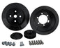 Big Block Chrysler High Flow V-Belt Pulley Kit - Black (1V)