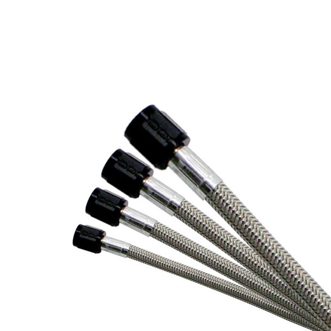 Nitrous Express - 3AN SS Braided Hose Black 36 Inch - 10036