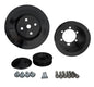 Big Block Chrysler Performance Ratio V-Belt Pulley Kit - Black (2V)