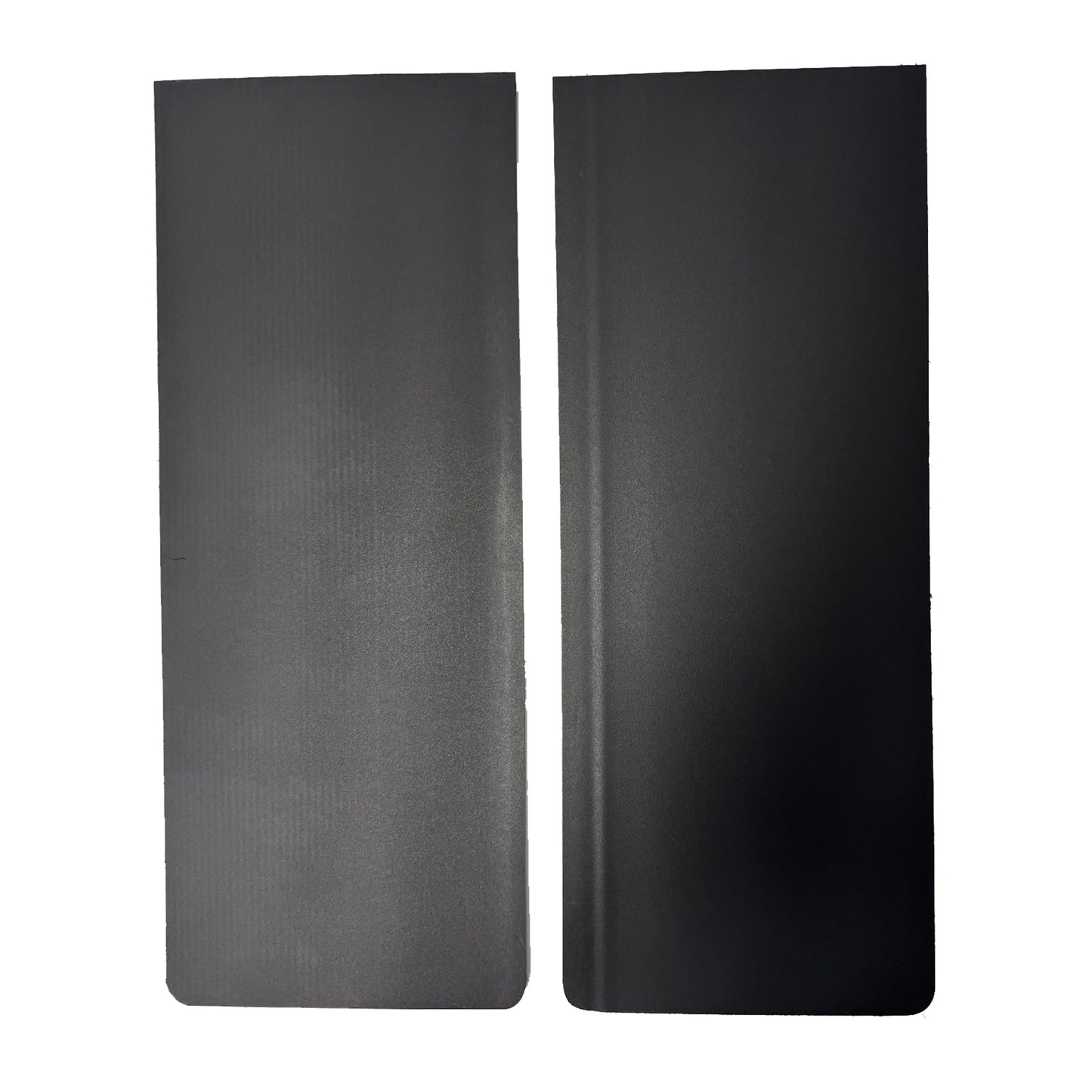 Universal Single Rear Wheel Flatbed Mud Flaps Non-Weighted Version 12"W X 30"H