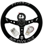 Billet Aluminum Steering Wheel + Short Hub Adapter Kit For Honda Civic Acura Integra Accord