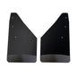 No Drill  Specific Design Front Mud Flaps For The 2019+ Ram 1500 Pickups With Black-Powder Coated Stainless Steel Weights Pre-Installed - 12"W X 20.5"H