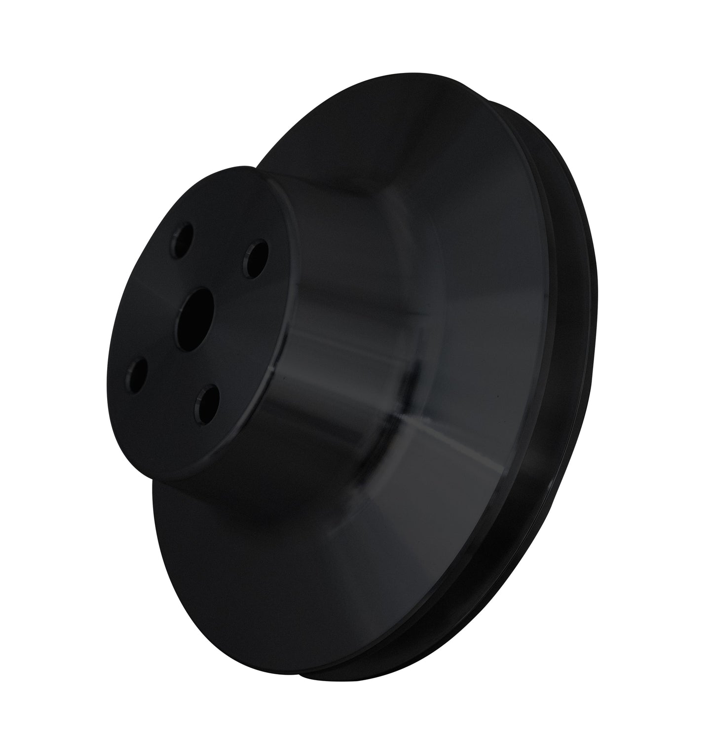 Small Block Chrysler V-Belt Water Pump Pulley - Black (1V Special)