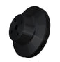 Small Block Chrysler V-Belt Water Pump Pulley - Black (1V Special)