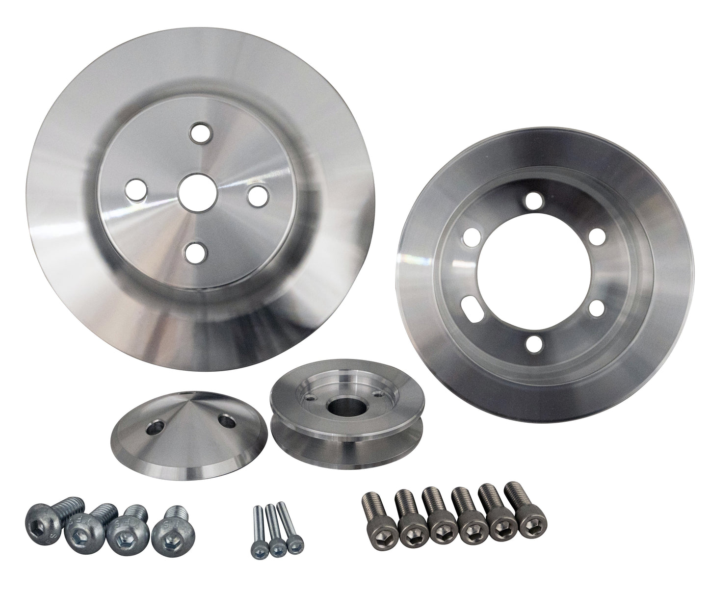 Small Block Chrysler (273 - 318 - 340) V-Belt Pulley Kit (1V)
