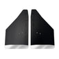 No Drill  Specific Design Rear Mud Flaps For The 21+ Ford F150 Pickup With Stainless Steel Weights Pre-Installed - 12"W X 20.5"H