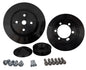 Chrysler (273 - 318 - 340) V-Belt Pulley Kit - Black (2V)