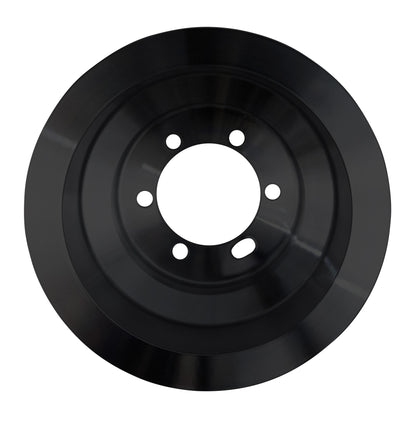 Small Block Chrysler High Flow V-Belt Pulley Kit - Black (3V)