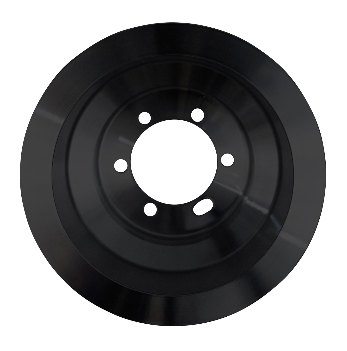 Small Block Chrysler High Flow V-Belt Crankshaft Pulley - Black (3V)