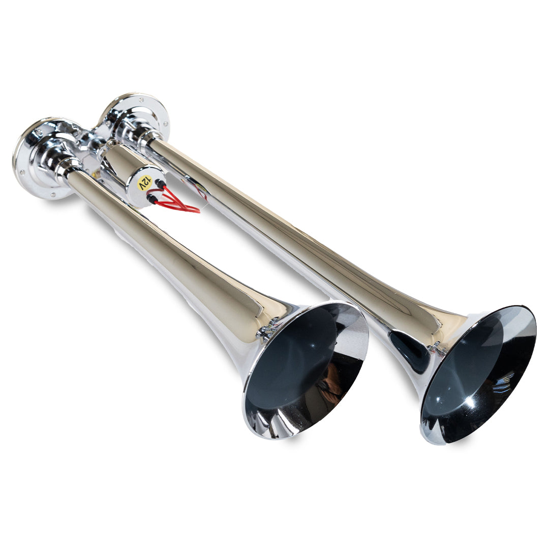 Kleinn Air Horns - 102 - Chrome Dual Air Horn