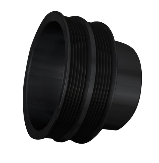 Big Block Chrysler Serpentine Crankshaft Pulley - Black (2V)