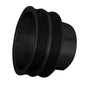 Big Block Chrysler Serpentine Crankshaft Pulley - Black (2V)