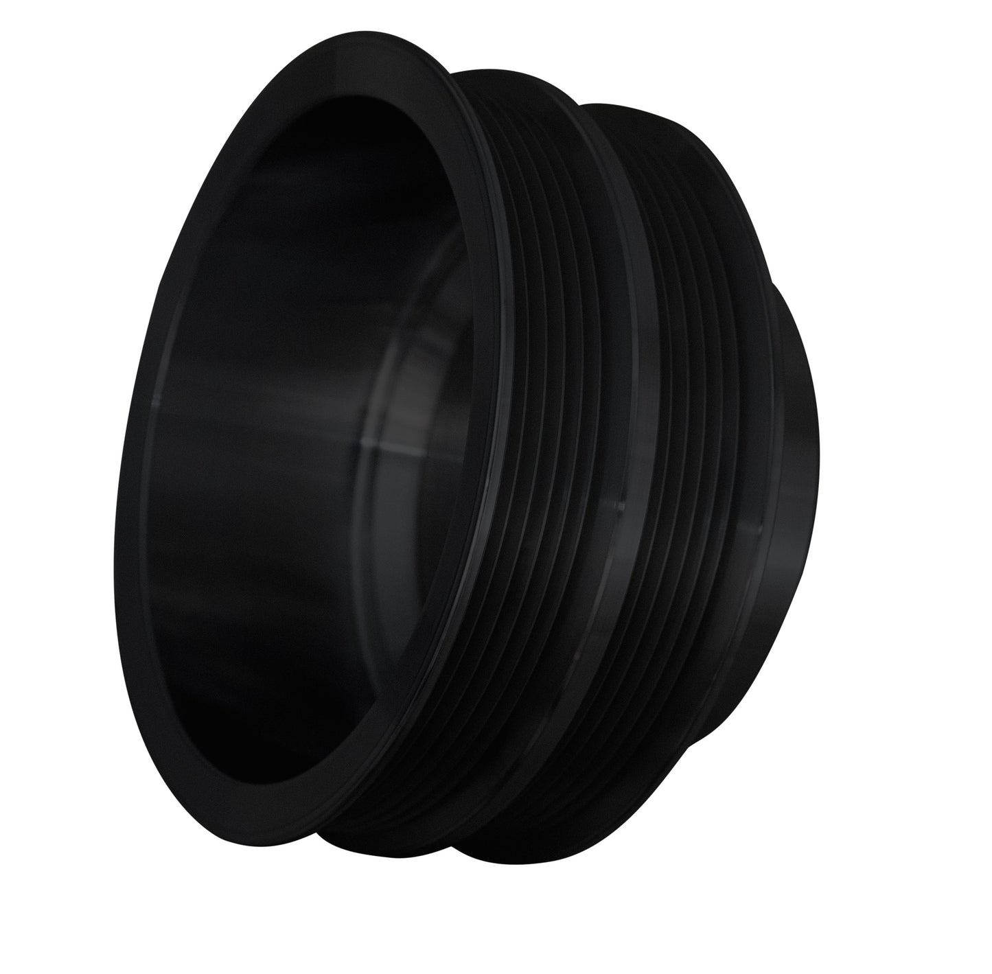 Big Block Chrysler Serpentine Crankshaft Pulley For Fluid Dampers - Black (2V)
