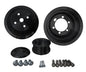 Small Block Chrysler Serpentine Pulley Kit For Fluid Dampers - Black (2V)