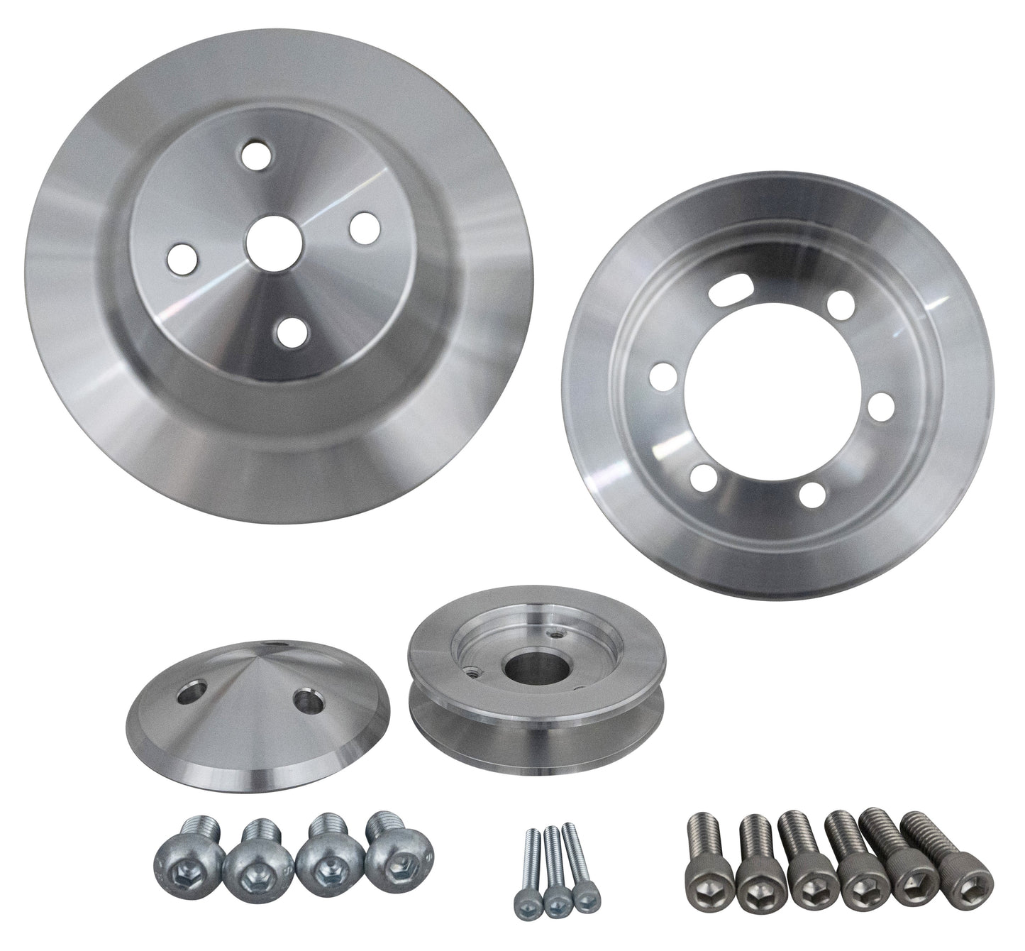 Small Block Chrysler Performance Ratio V-Belt Pulley For Fluid Dampers (1V)