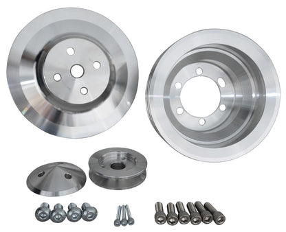 Chrysler Small Block Fluid Damper V-Belt Pulley Kit (2V)