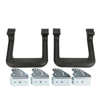 CARR  - 104501 - HOOP II; Assist/Side Step; XP3 Black Powder Coat; Pair