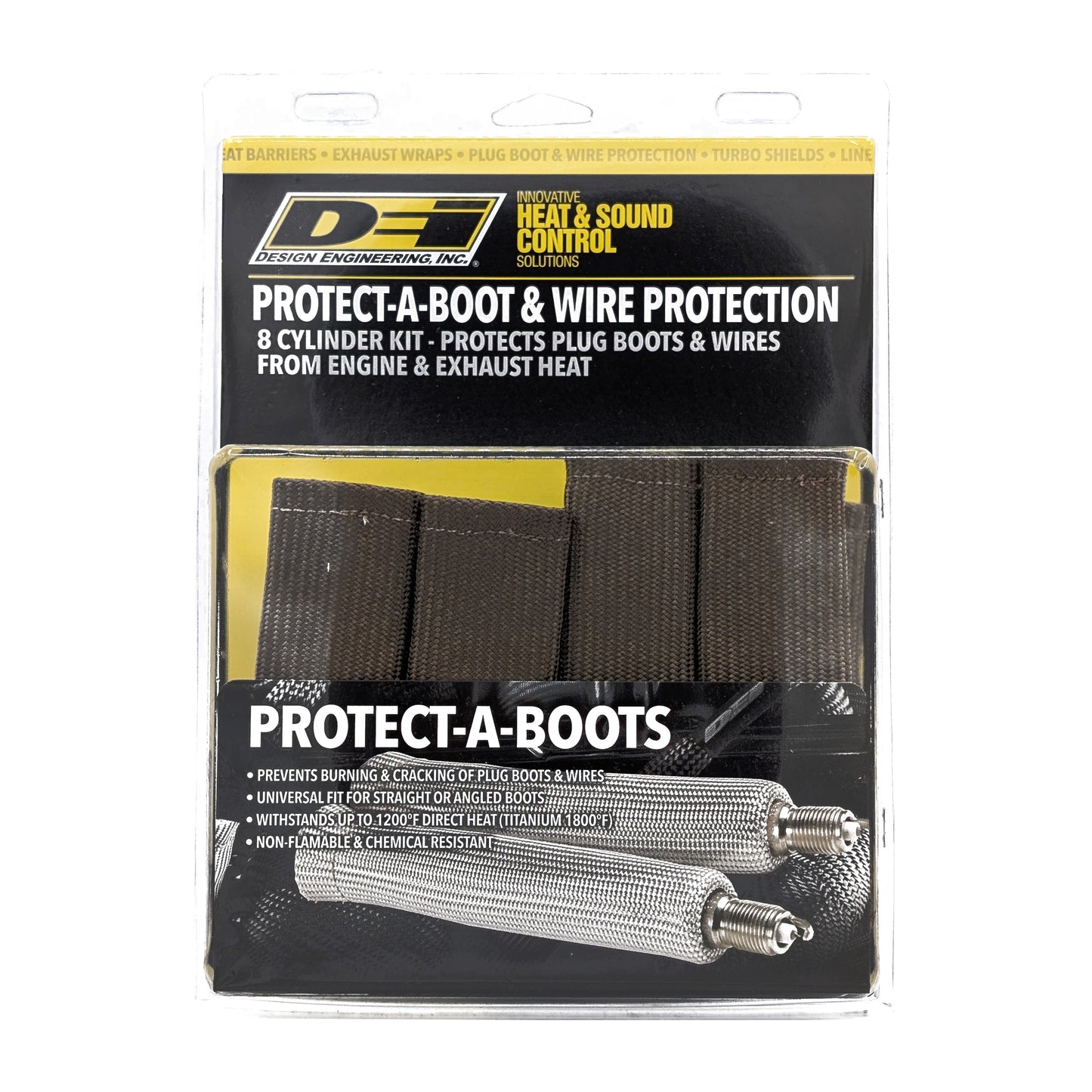 DEI 10544 Titanium Protect-A-Boot XL Ringless 8" 8-Pack 010544