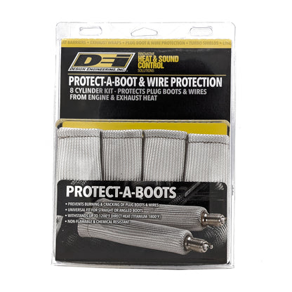 DEI 10552 Protect-A-Boot Ringless Sleeve 6" Silver 8-Pack 010552