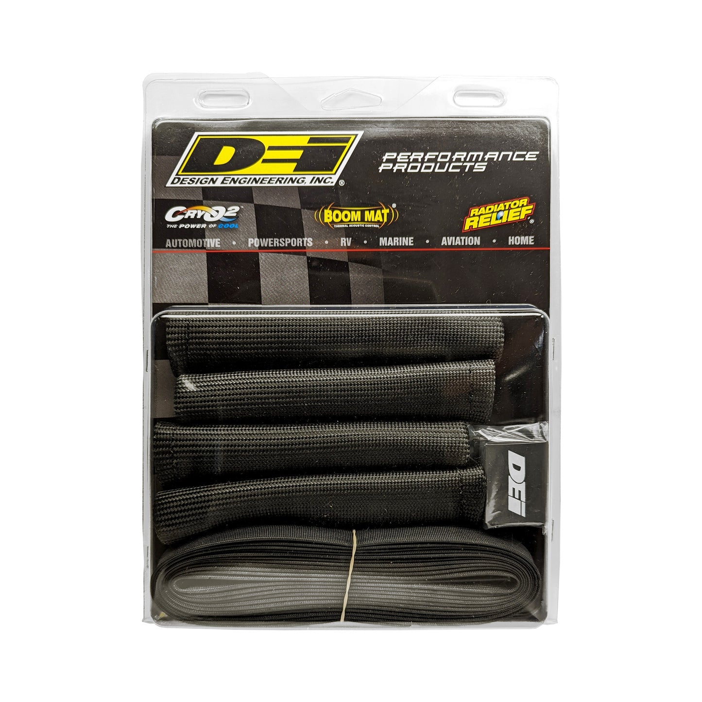 DEI 10584 Protect-A-Boot And Wire Kit Black 4 Cylinder 010584