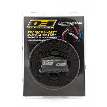 DEI 10612 Protect-A-Wire 8 Cylinder Kit Black 010612