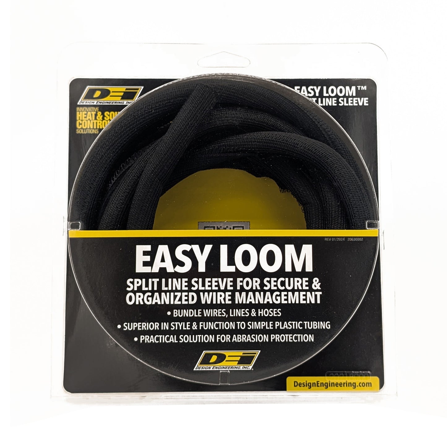 DEI 10666 Easy Loom Split Wire Sleeve 0.375" X 10' 010666