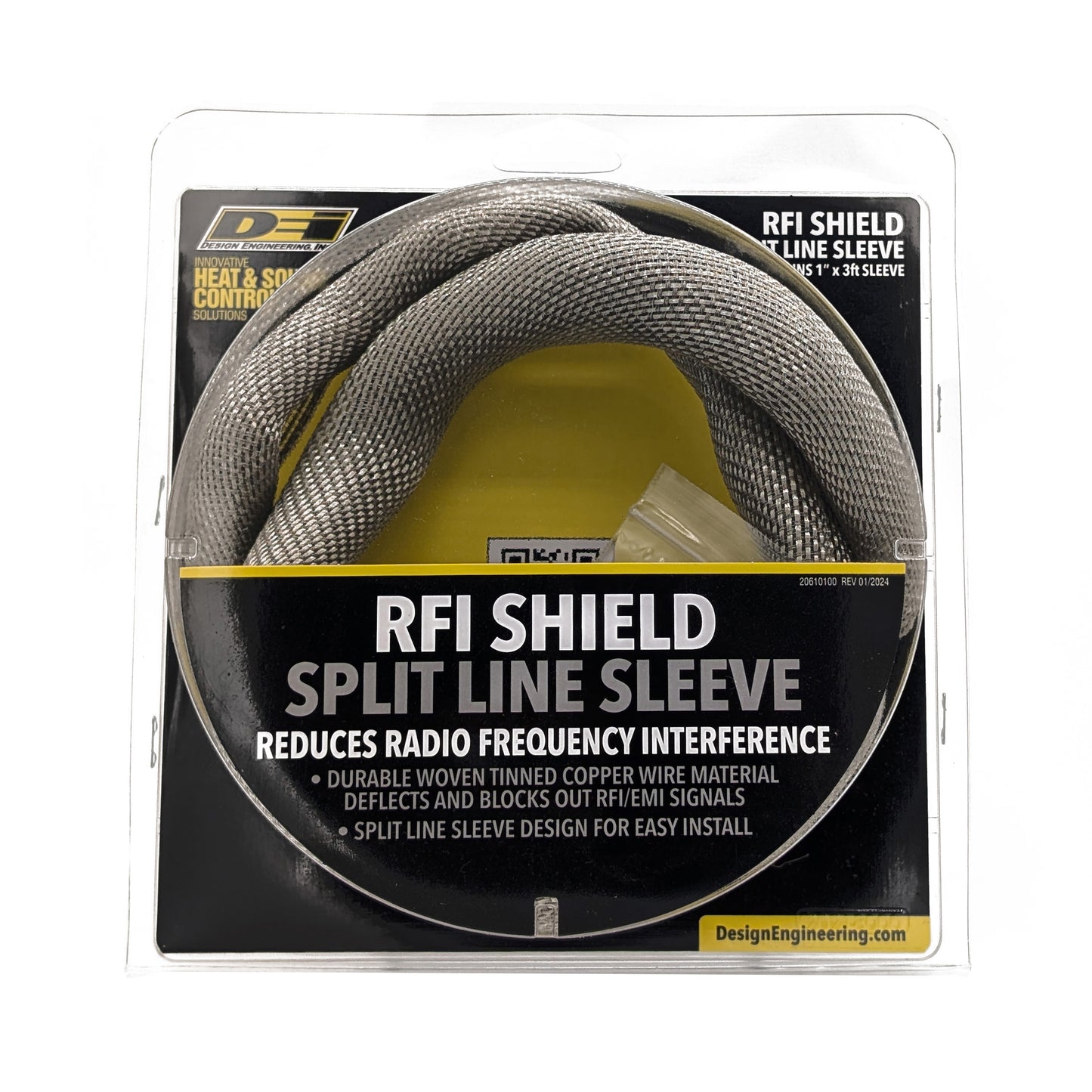 DEI 10682 RFI Shield Split Sleeve 1" X 36"