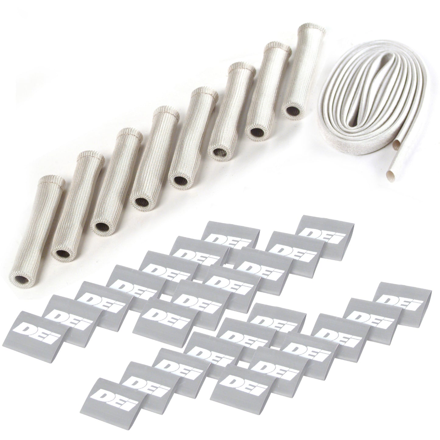 DEI 10702 Protect-A-Boot And Wire Kit Silver 8 Cylinder 010702
