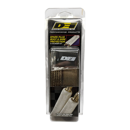 DEI 10704 Titanium Protect-A-Boot And Wire Kit 2 Cylinder 010704