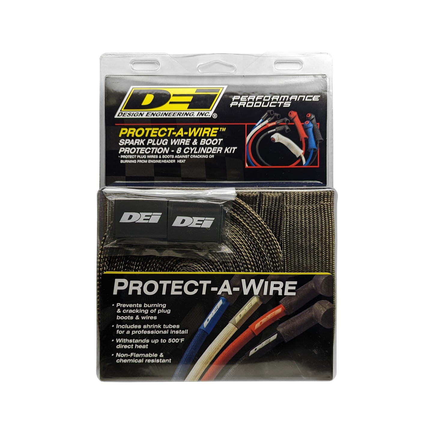DEI 10705 Titanium Protect-A-Boot And Wire Kit 8 Cylinder 010705