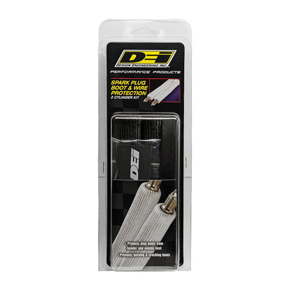 DEI 10711 Protect-A-Boot And Wire Kit Black 2 Cylinder 010711