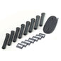 DEI 10712 Protect-A-Boot And Wire Kit Black 8 Cylinder 010712