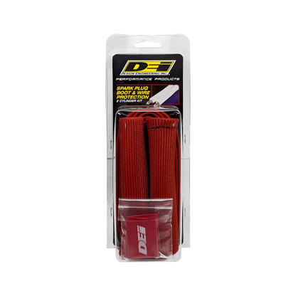 DEI 10721 Protect-A-Boot And Wire Kit Red 2 Cylinder 010721