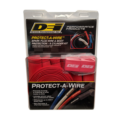 DEI 10722 Protect-A-Boot And Wire Kit Red 8 Cylinder 010722