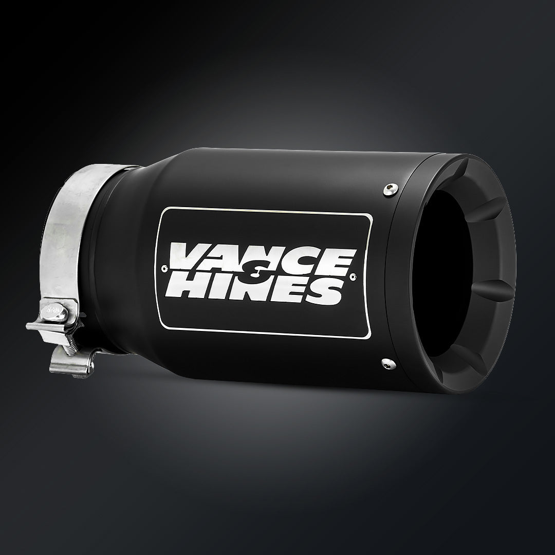 Vance & Hines 5" X 6.5" X 12" Black Eliminator Universal Exhaust Tip