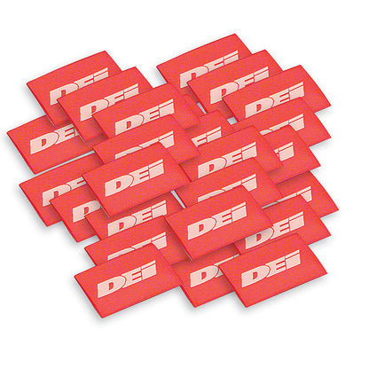 DEI 10821 Spark Plug Wire / Boot Shrink Tubes 12mm X 1.5" Red 010821