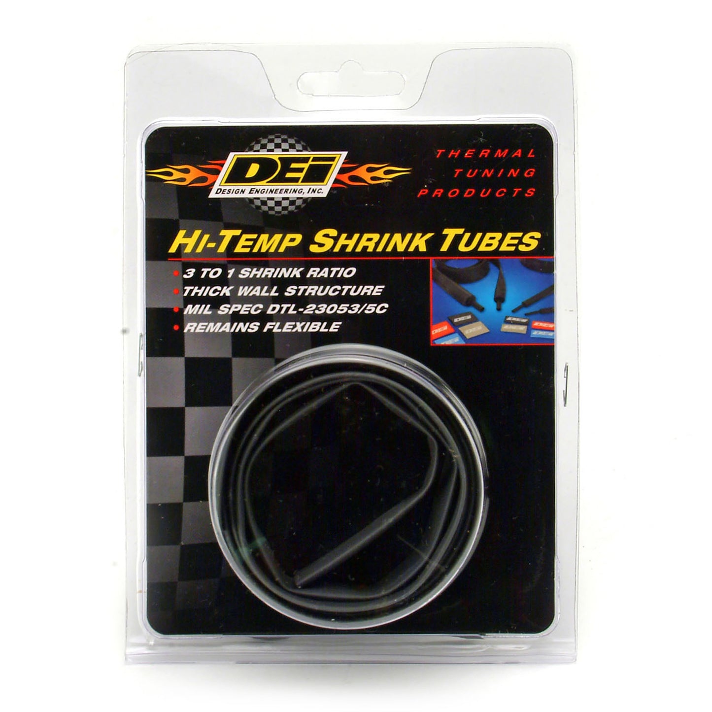 DEI 10834 Hi-Temp Shrink Tubes 18mm X 48" 010834