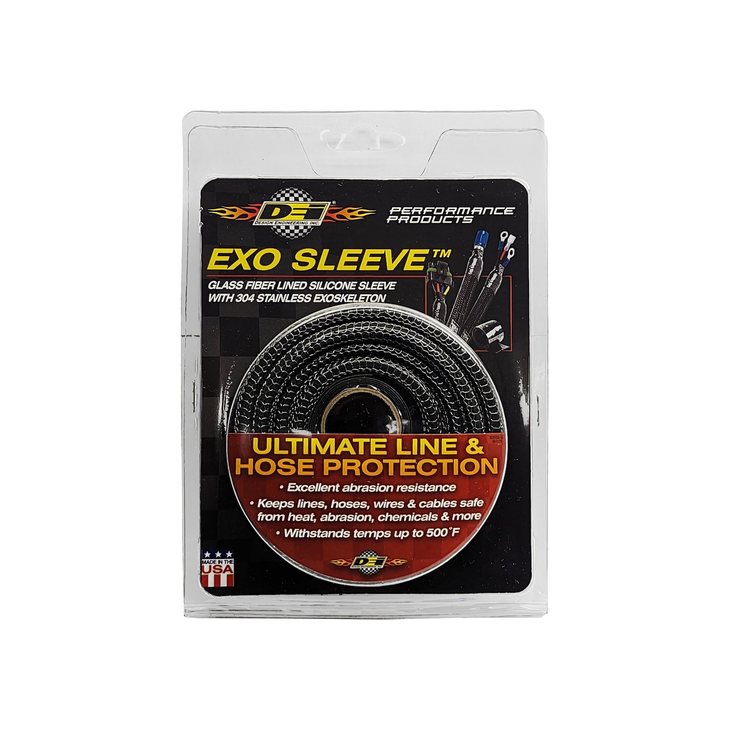 DEI 10872 EXO Sleeve Abrasion Resistant Sleeving 0.375" ID X 36" 010872