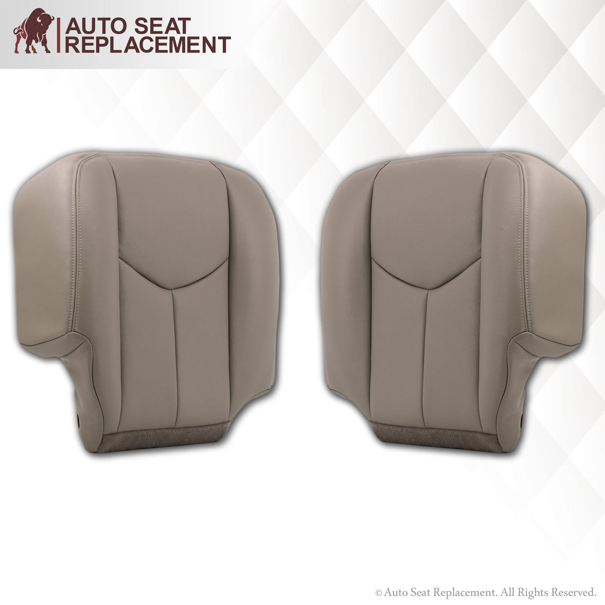 2003-2007 GMC Yukon Seat Cover In Light Gray: (pewter) Choose From Variation