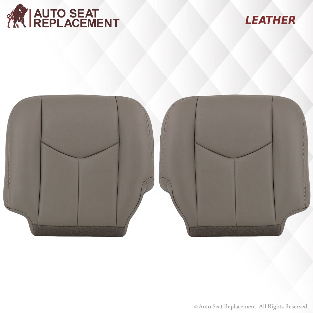 2003-2007 GMC Yukon Seat Cover In Light Gray: (pewter) Choose From Variation