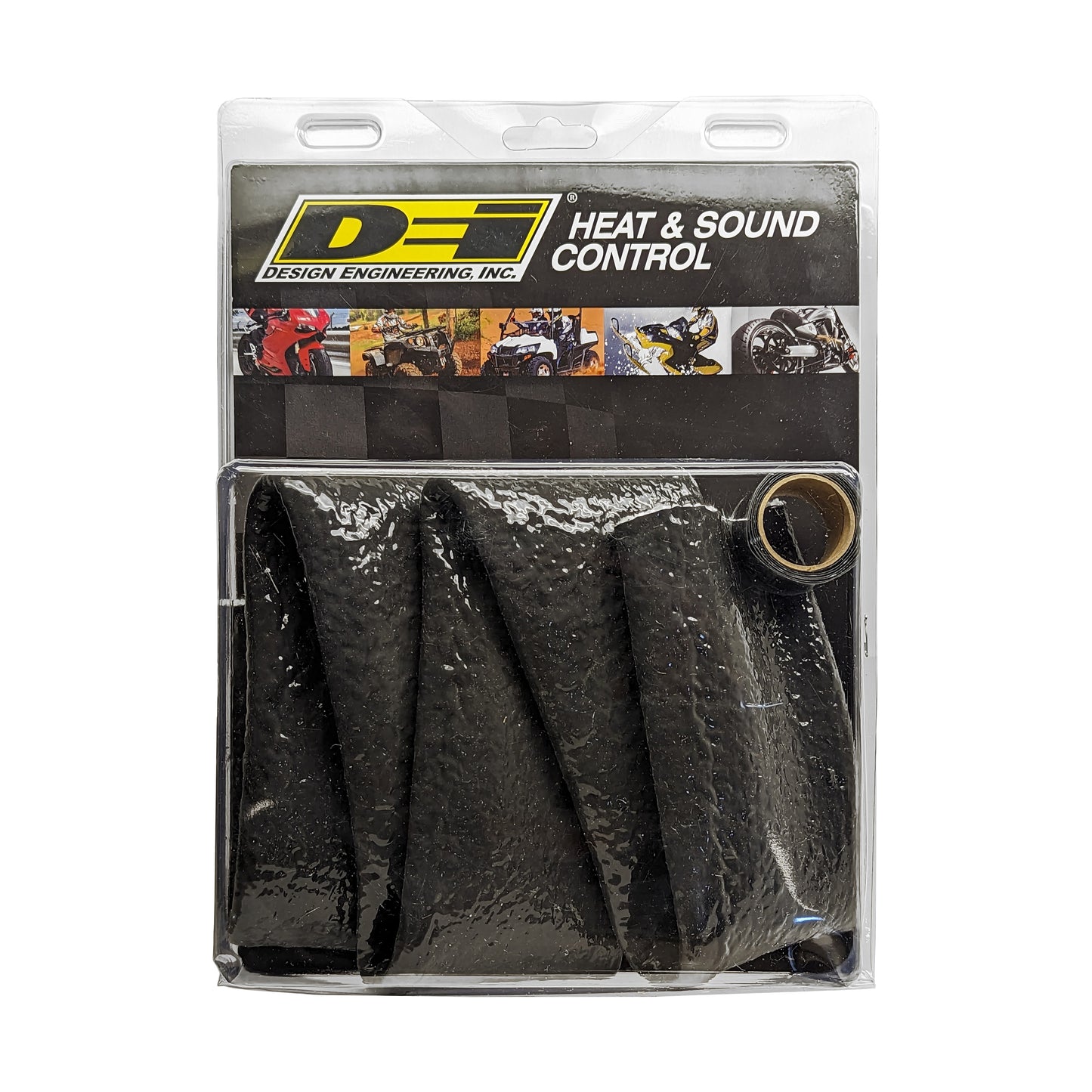 DEI 11004 Fire Sleeve/Tape Kit  1 5/8 In. Inner Diameter X 3 Ft. Black 11101