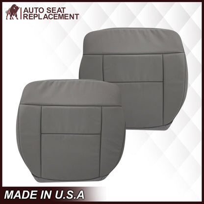 2004 2005 2006 2007 2008 Ford F150 XL Cloth Seat Covers in Medium Flint Gray