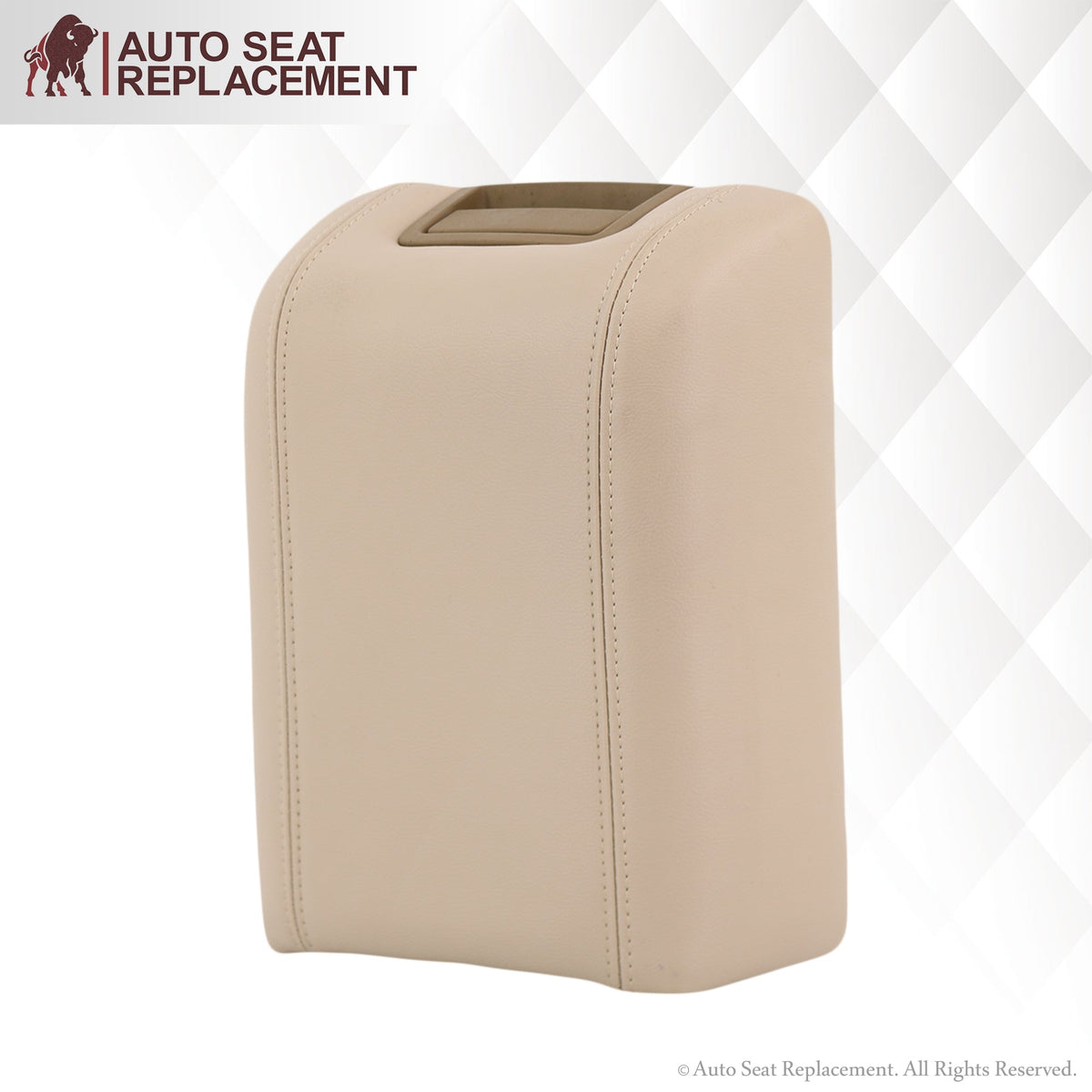 2004 Ford F150 Lariat Console Cover in Light Parchment Tan