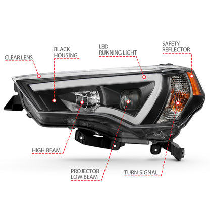 ANZO USA - ANZO USA Projector Headlights - 111416