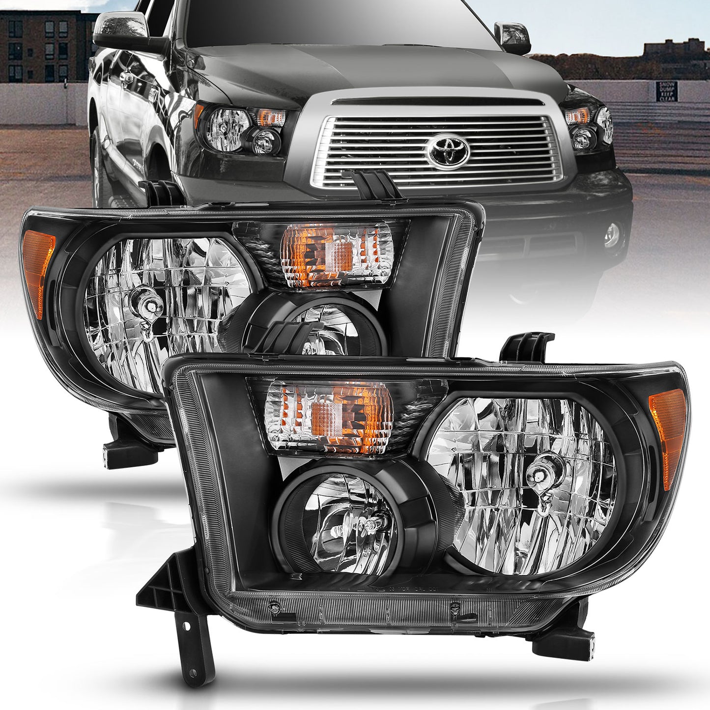 ANZO USA - Crystal Headlights - 111436