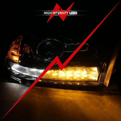 ANZO USA - ANZO USA Projector Headlights W/ Halo - 111439