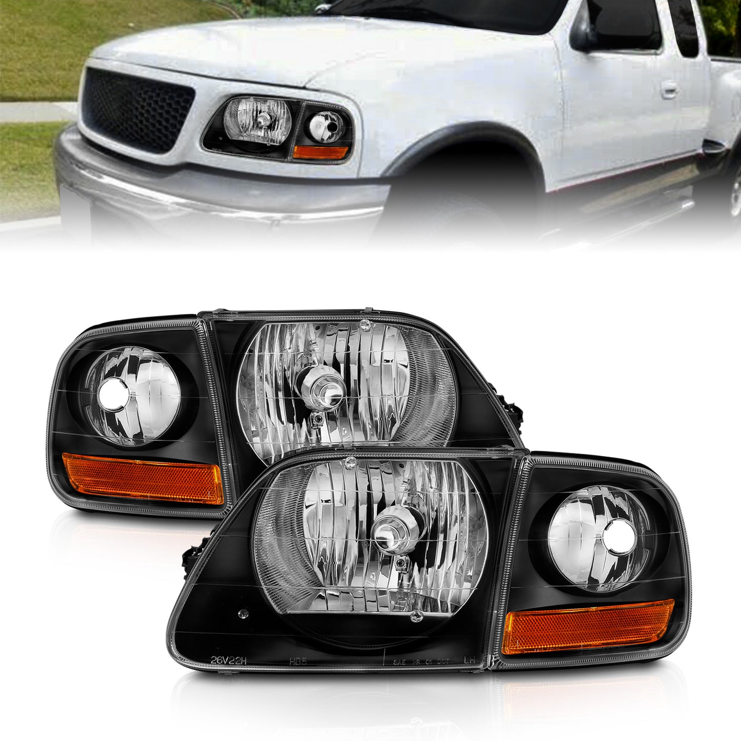 ANZO USA - Crystal Headlight - 111460