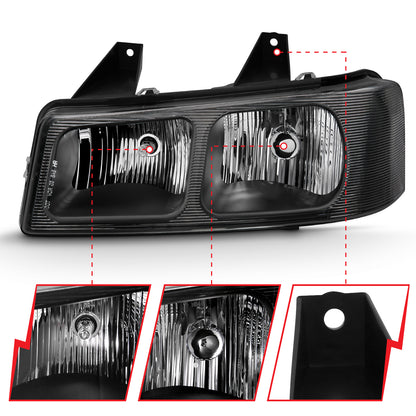 ANZO USA - Crystal Headlights - 111474